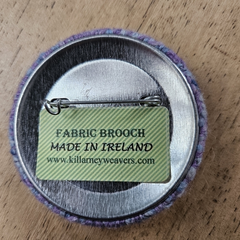Brooch Killarney weavers and pin - Picture 4 of 5